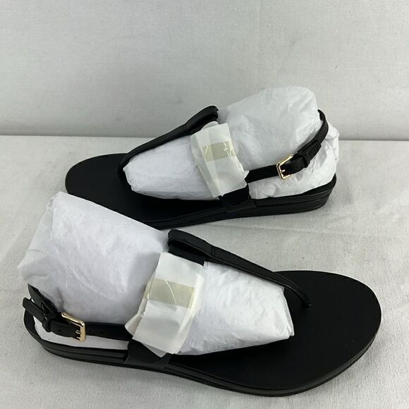 Cole Haan Francine Demi Sandals- Black Leagther- Size 5.5 B- NIB - Picture 5 of 6